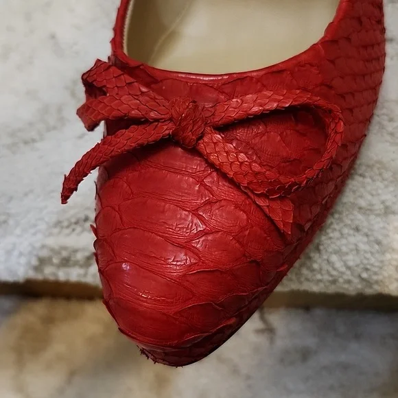 Red Custom Made Heels - Picture 8 of 8